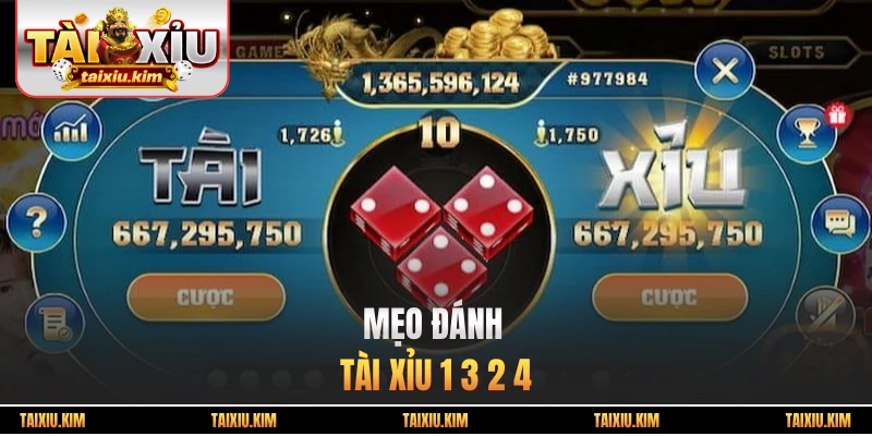 Các Mẹo Đánh Tài Xỉu 1 3 2 4