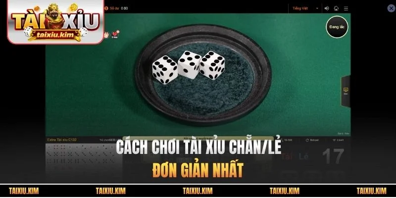 Cách chơi tài xỉu chẵn/lẻ đơn giản nhất