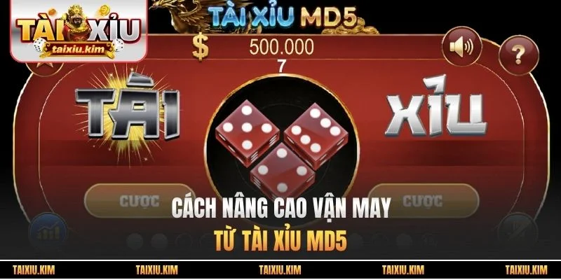 Cách nâng cao vận may từ tài xỉu MD5