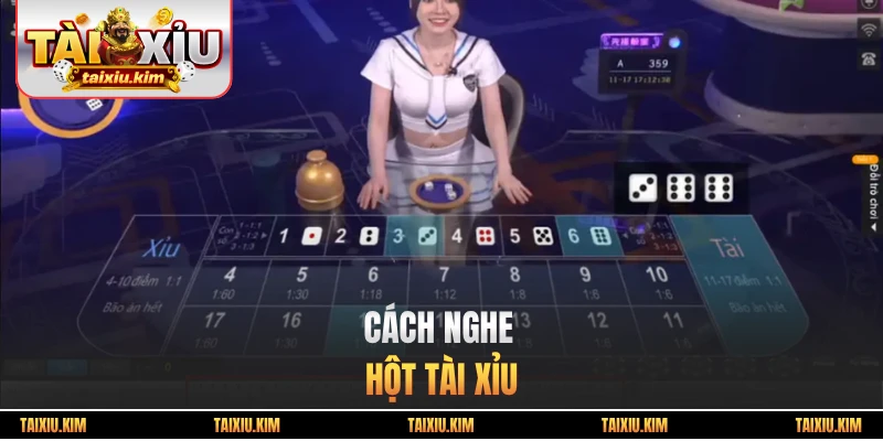 cách nghe hột tài xỉu