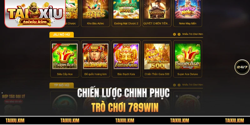 Chiến lược chinh phục trò chơi 789win