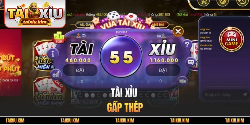 Chiến lược tài xỉu gấp thép
