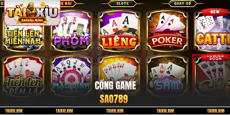 Cổng game Sao789 Uy Tín