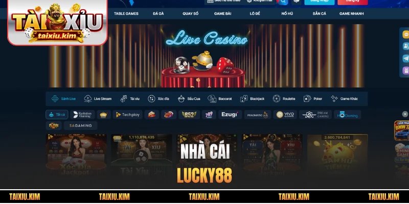Nhà cái Lucky88 uy tín