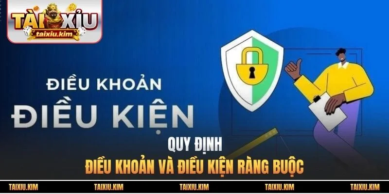 Quy định điều khoản và điều kiện ràng buộc