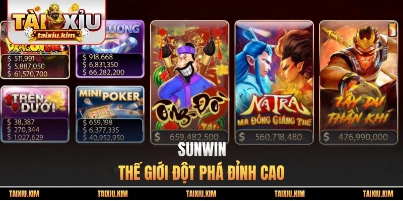 Sunwin - Thế Giới Đột Phá Đỉnh Cao