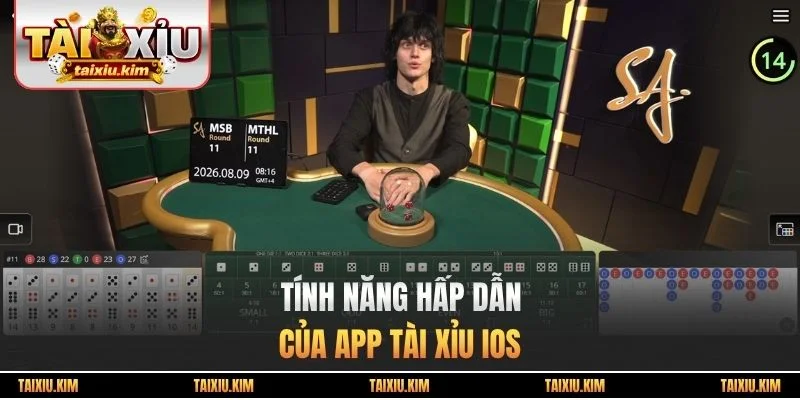 Tính năng hấp dẫn của app tài xỉu ios