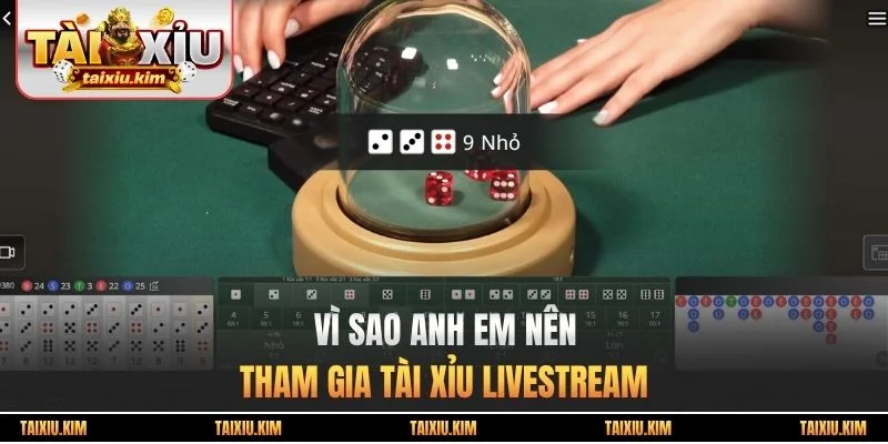 Vì sao anh em nên tham gia tài xỉu Livestream